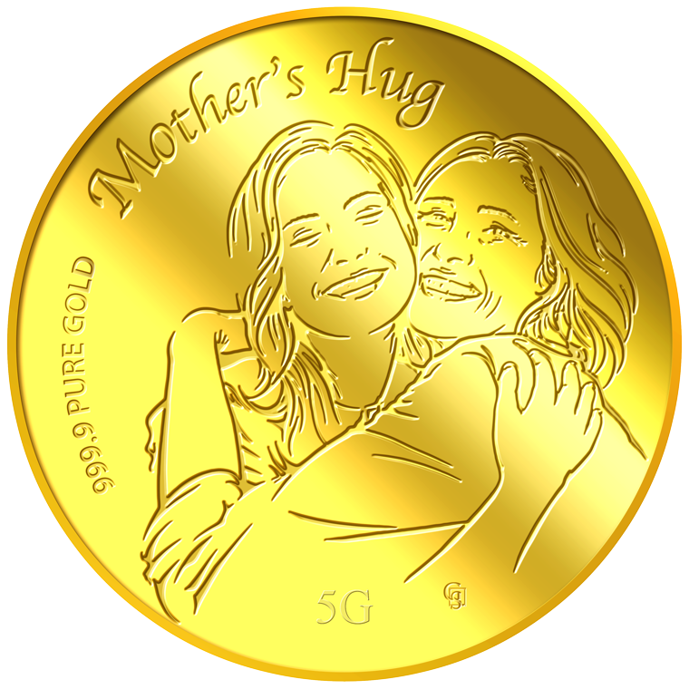 5g 2025 Mother's Hug Gold Medallion